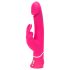 Happyrabbit Dual Density - wasserdichter Klitoris-Vibrator mit Arm (Pink)