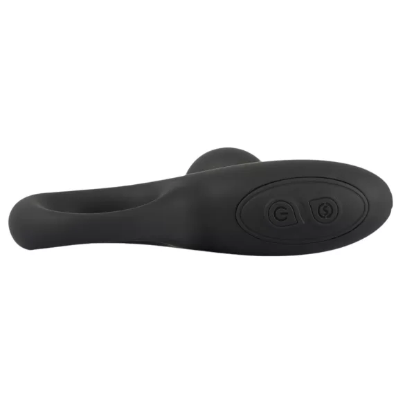 Black Velvet - Perlen Analvibrator (schwarz)