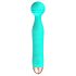 Cuties Mini Wand - Akku, wasserdichter Massagevibrator (grün)