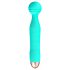 Cuties Mini Wand - Akku, wasserdichter Massagevibrator (grün)