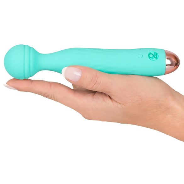 Cuties Mini Wand - Akku, wasserdichter Massagevibrator (grün)