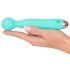 Cuties Mini Wand - Akku, wasserdichter Massagevibrator (grün)