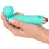 Cuties Mini Wand - Akku, wasserdichter Massagevibrator (grün)