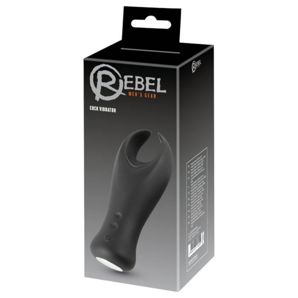 Rebel - Vibro-Eichel-Stimulator (schwarz)
