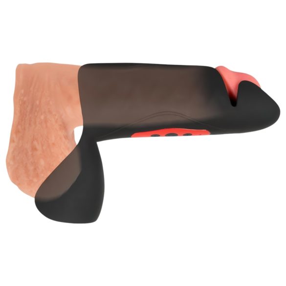 Rebel - 3-Motoren-Eichelvibrator (schwarz)