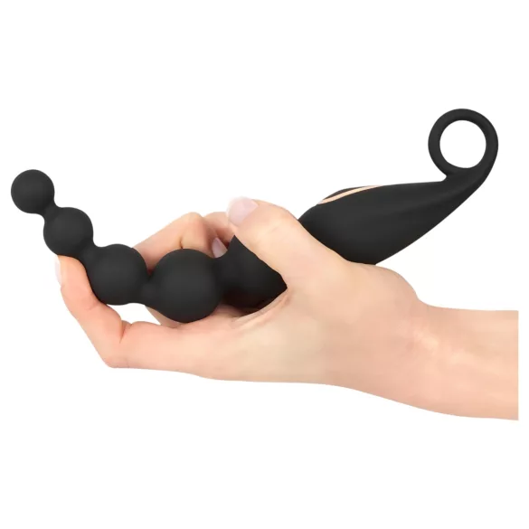 ANOS Anal Beads - Perlen-Analdildo (schwarz)