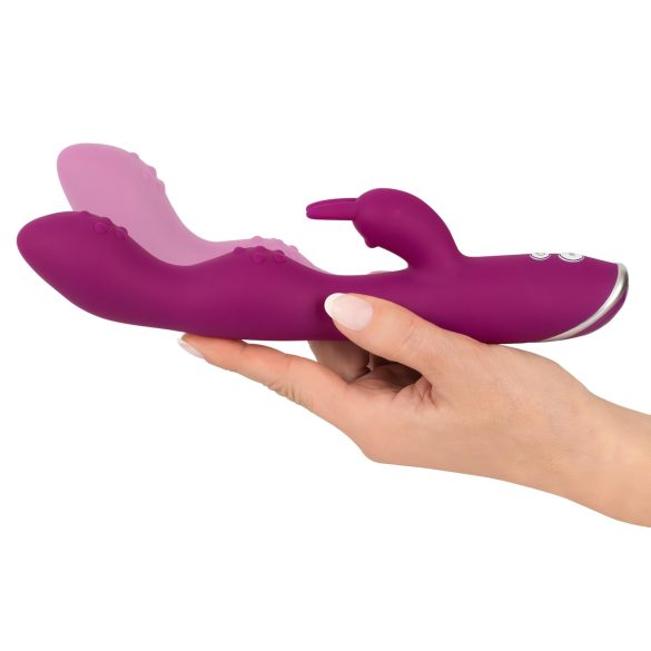 SMILE - Flexibler Vibrator für A- und G-Punkt mit Klitorisarm (lila)