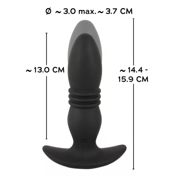 ANOS - Funkferngesteuerter Analvibrator (schwarz)