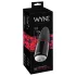 WYNE 02 - Akku Vibration-Saug Masturbator (schwarz-weiß)