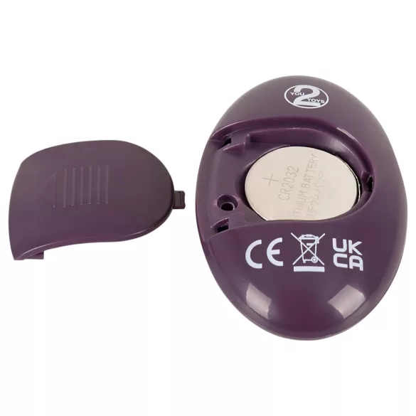 Couples Choice - Wiederaufladbarer Radio-Penisring (lila)