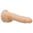 Naked Addiction Rotating 8 - rotierender Vibrator (20cm) - natur