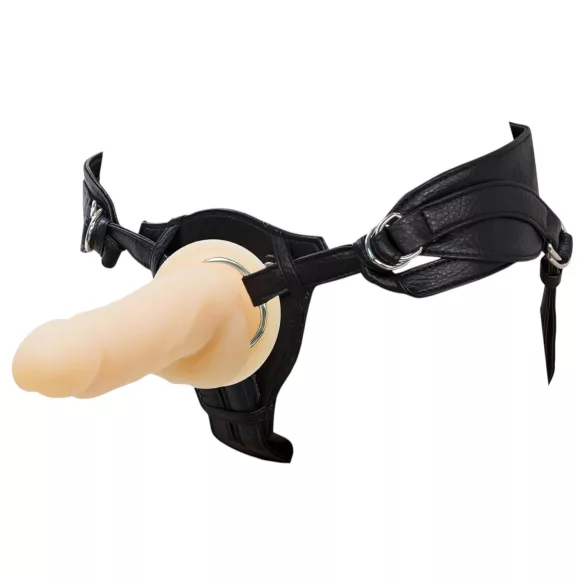 Naked Addiction Rotating 7 - Drehkopf Vibrator (18cm) - Hautfarben