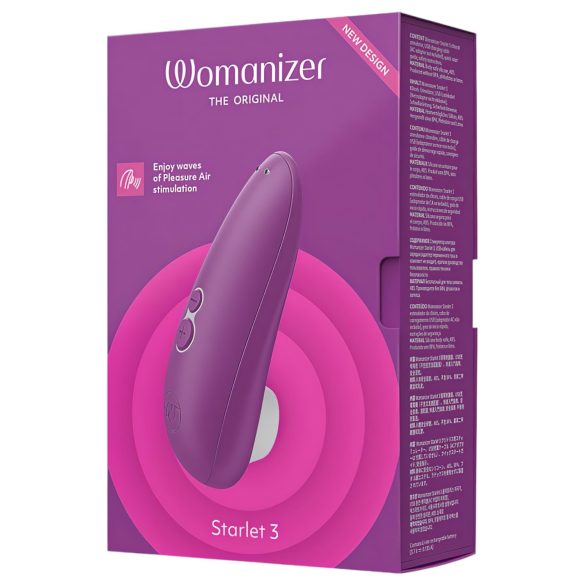 Womanizer Starlet 3 - Klitoris-Stimulator mit Luftwellen (Lila)