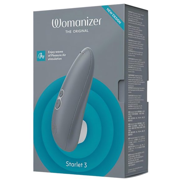 Womanizer Starlet 3 - Luftwellenklitoris-Stimulator (grau)
