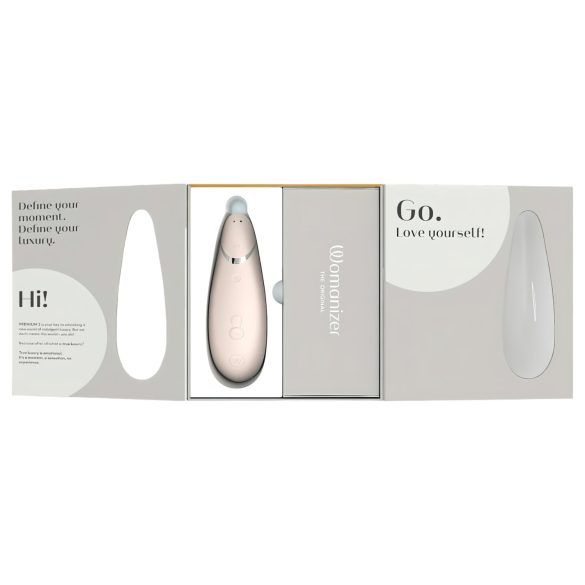Womanizer Premium 2 - Luftwellen-Klitorisstimulator (Weiß)