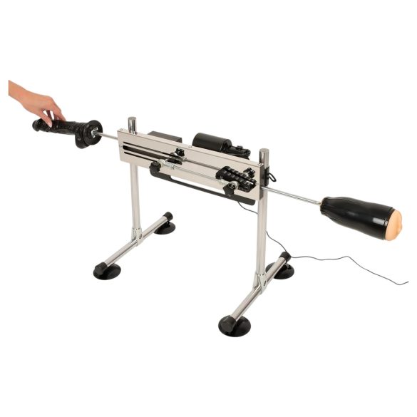 The Banger Fucking Machine - Doppelsexmaschine + 2 Dildos & 1 Masturbator