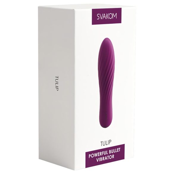 Svakom Tulip - wiederaufladbarer, mini-Lila-Vibrator