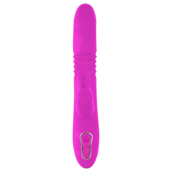 SMILE Rabbit - Akku-Vibrator mit Stoß- und Drehfunktion (pink)