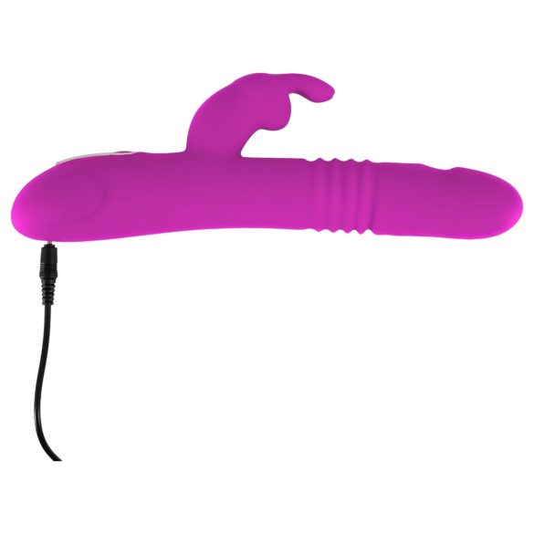 SMILE Rabbit - Akku-Vibrator mit Stoß- und Drehfunktion (pink)