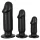 Anos Training Kit - Analplug-Set (3-teilig, schwarz)