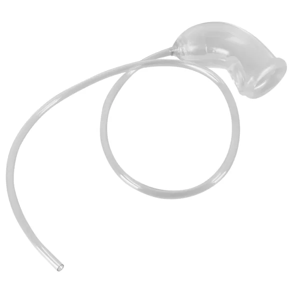 You2Toys Piss Play Sleeve - Penisaufsatz mit Auslaufrohr (transparent)