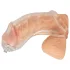 You2Toys Piss Play Sleeve - Penisaufsatz mit Auslaufrohr (transparent)