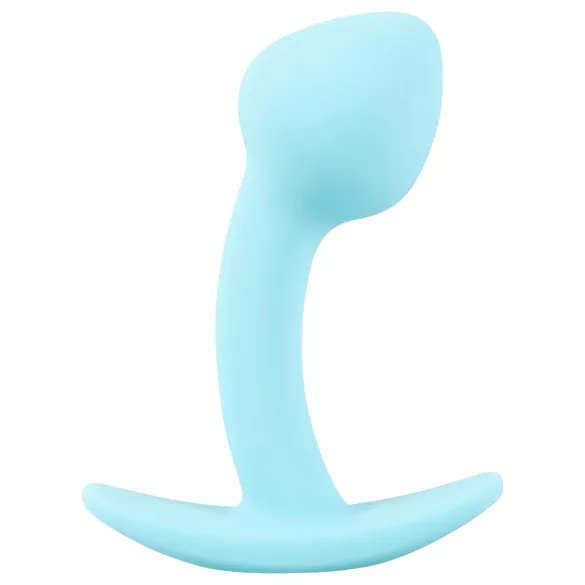 Cuties Mini Butt Plug - Silikon Analplug (blau, 2,6 cm)