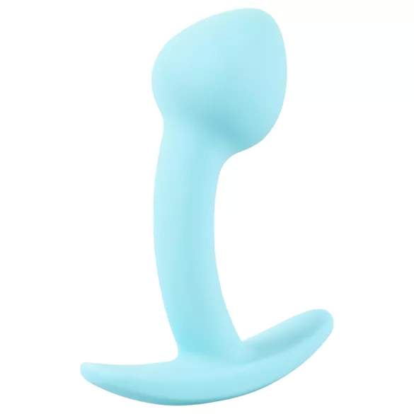 Cuties Mini Butt Plug - Silikon Analplug (blau, 2,6 cm)