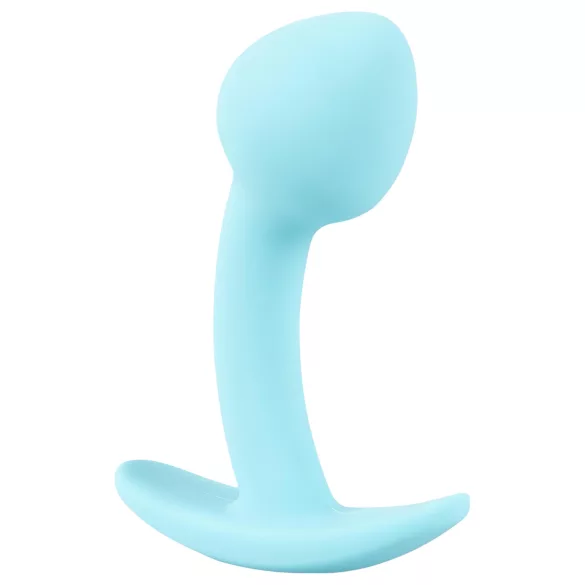 Cuties Mini Butt Plug - Silikon Analplug (blau, 2,6 cm)