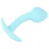 Cuties Mini Butt Plug - Silikon Analplug (blau, 2,6 cm)