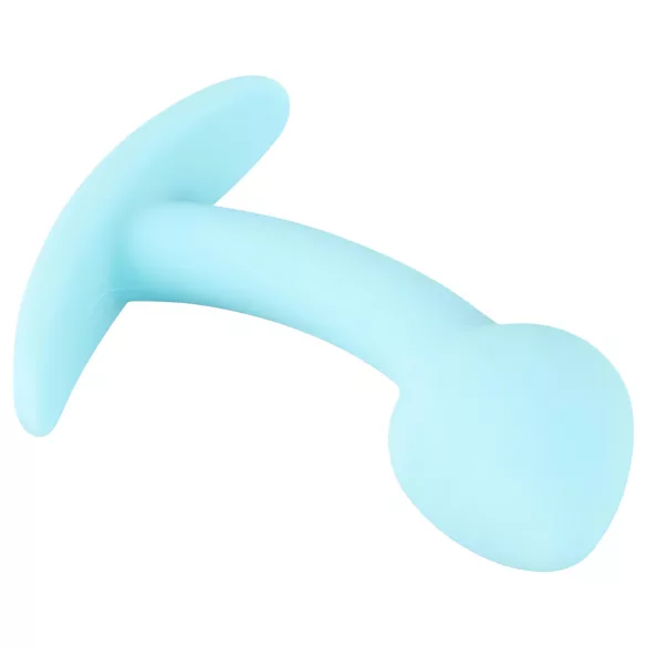 Cuties Mini Butt Plug - Silikon Analplug (blau, 2,6 cm)