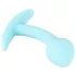 Cuties Mini Butt Plug - Silikon Analplug (blau, 2,6 cm)