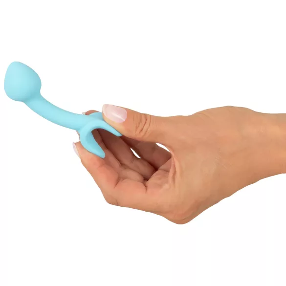Cuties Mini Butt Plug - Silikon Analplug (blau, 2,6 cm)