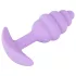 Cuties Mini Butt Plug - Silikon Analplug (lila, 2,8 cm)