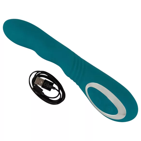 SMILE - Akku G-Punkt Vibrator, drehend, wasserdicht (grün)