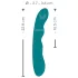 SMILE - Akku G-Punkt Vibrator, drehend, wasserdicht (grün)