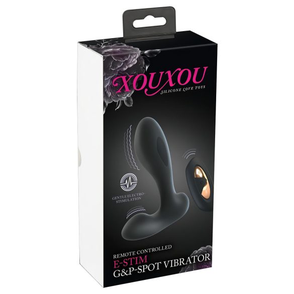 XOUXOU - Tragbarer G- und P-Punkt Vibrator (schwarz)