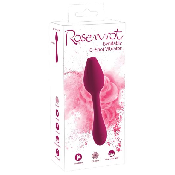 You2Toys Rosenrot - flexibler G-Punkt Vibrator (rot)