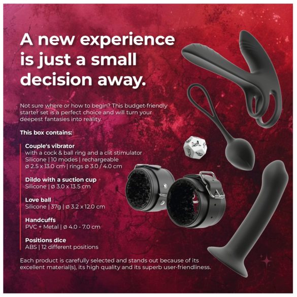 Magic Shiver - Sexkit für Paare (5-teilig)