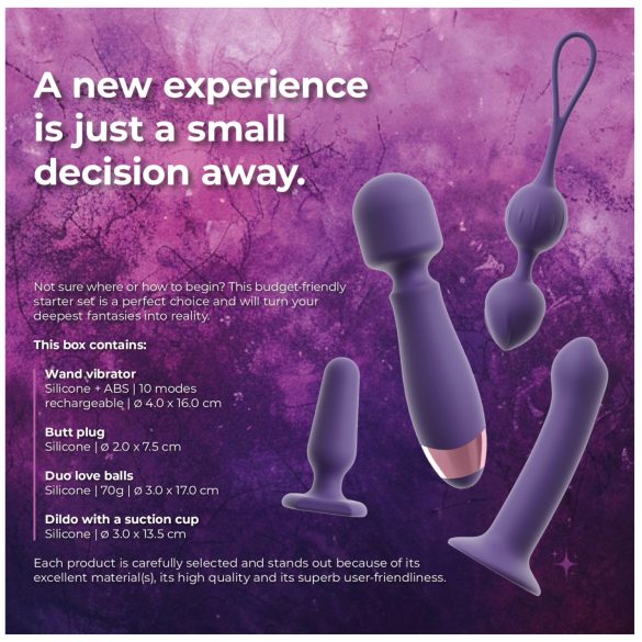 Magic Shiver Feminine - Sex-Kit für Frauen (4-teilig)