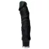 Nature Skin - naturgetreuer Vibrator (schwarz, 22 cm)
