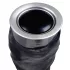 Nature Skin - naturgetreuer Vibrator (schwarz, 22 cm)
