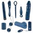 You2Toys - Midnight Blue - Vibrator-Set (9-teilig)