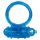 You2Toys - Silikon-Vibrationspenisring (Blau)