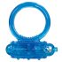 You2Toys - Silikon-Vibrationspenisring (Blau)