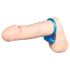 You2Toys - Silikon-Vibrationspenisring (Blau)