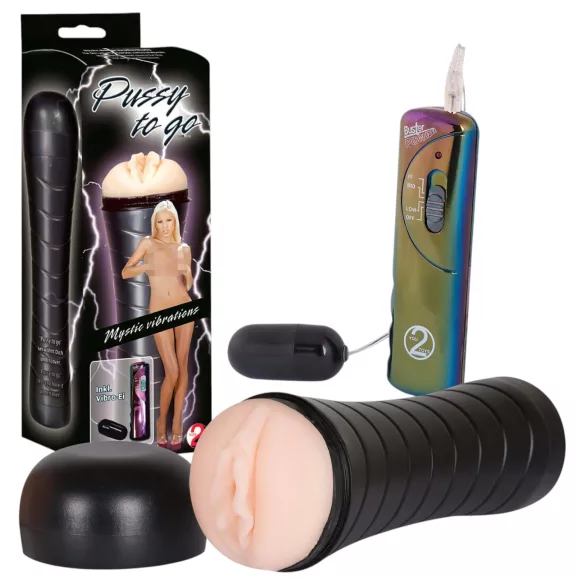 You2Toys Pussy to Go - vibrierende, diskrete, weiche Vagina