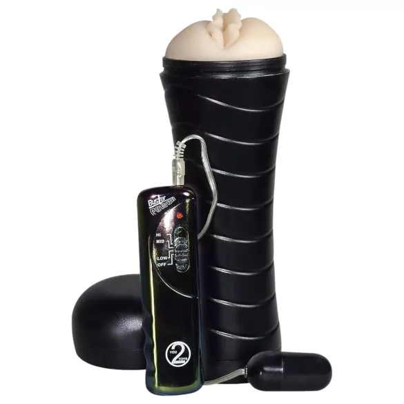 You2Toys Pussy to Go - vibrierende, diskrete, weiche Vagina