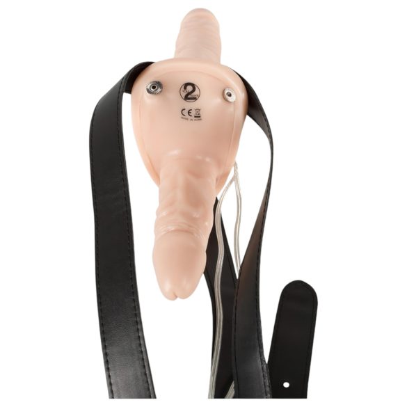 You2Toys - Strap-On Duo Vibrator - Natur