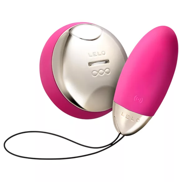 LELO Lyla 2 - tragbares vibrierendes Ei mit Fernbedienung (rosa)